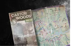 Castor woods tourist map